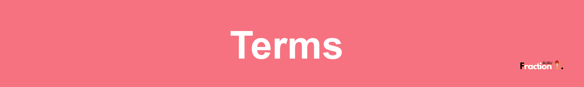 Terms & Conditions | FractionGuru